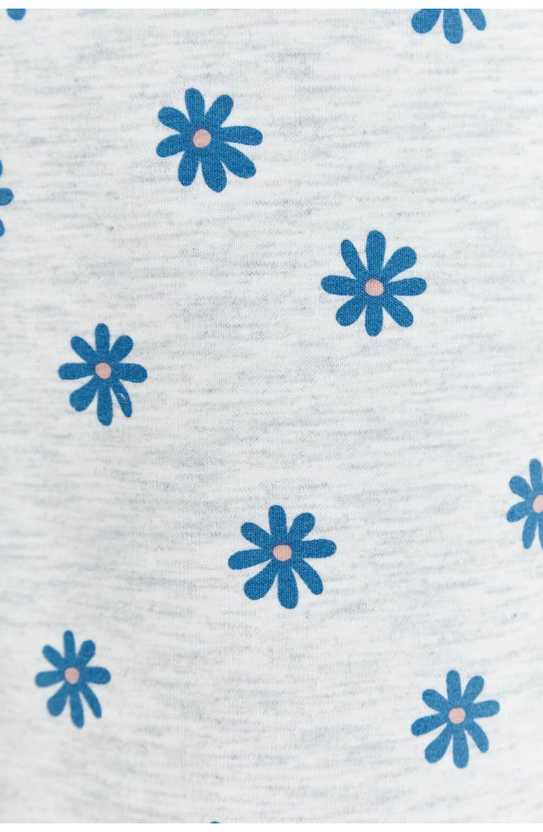 Babycottons Premium Cotton Daisy Print Jogger For Infant, Alternate, color, 