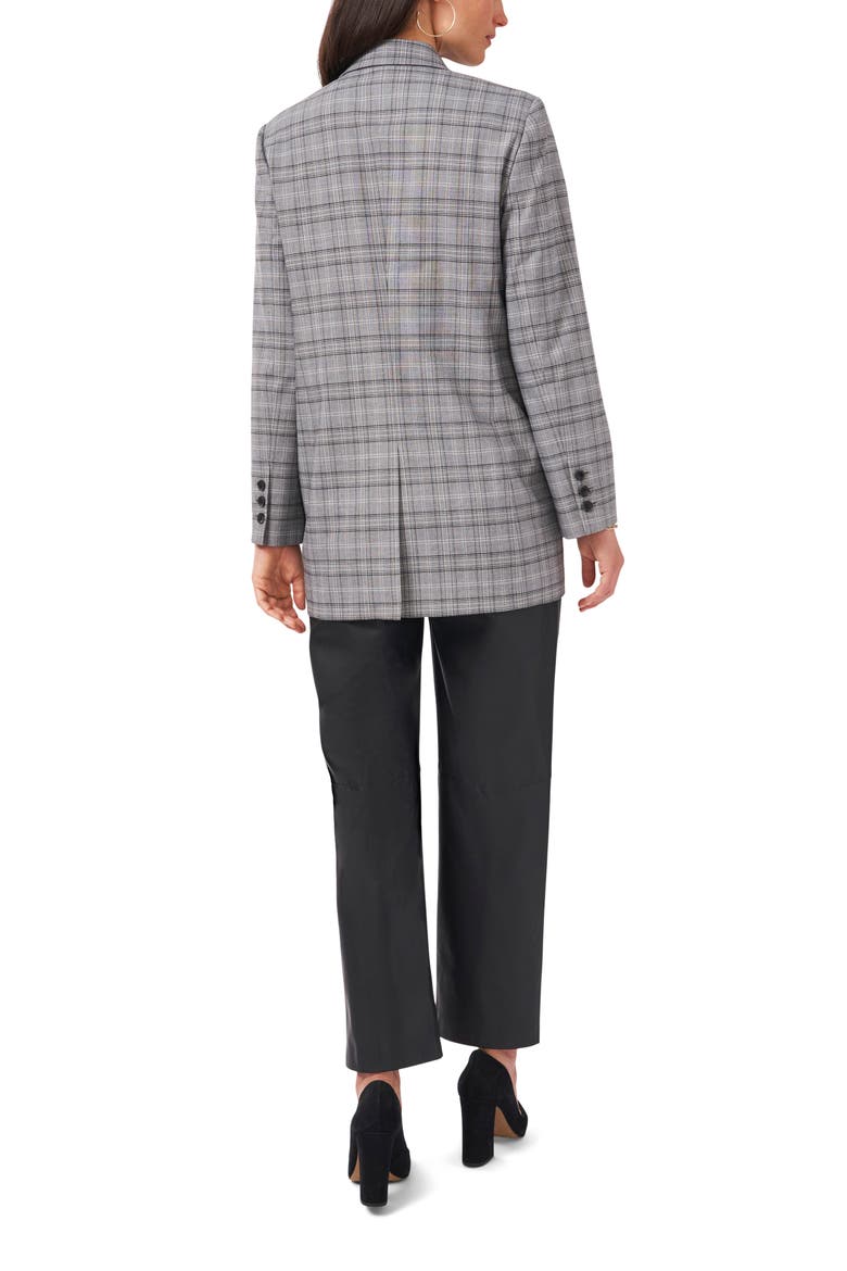 Glen Plaid Blazer, Alternate, color, DARK PEWTER