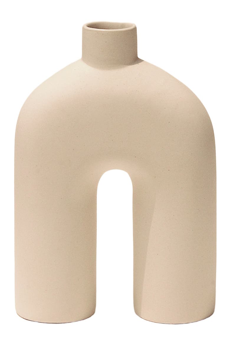 Ozo Vase, Main, color, Off White