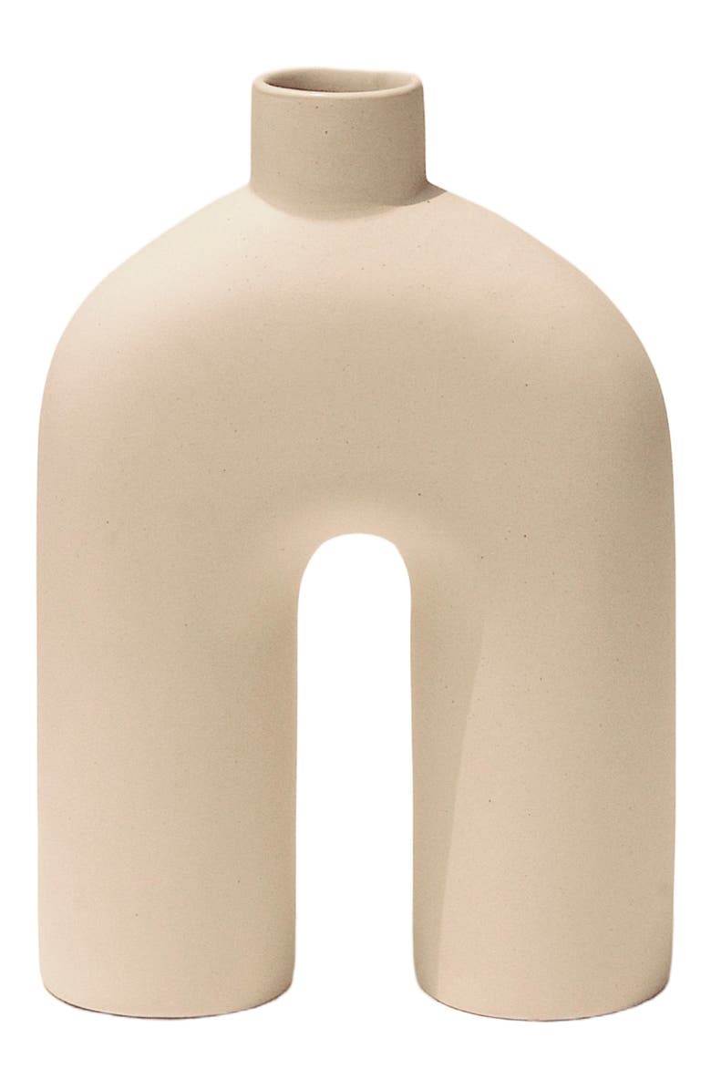 Osmos Studio Ozo Vase, Main, color, Off White
