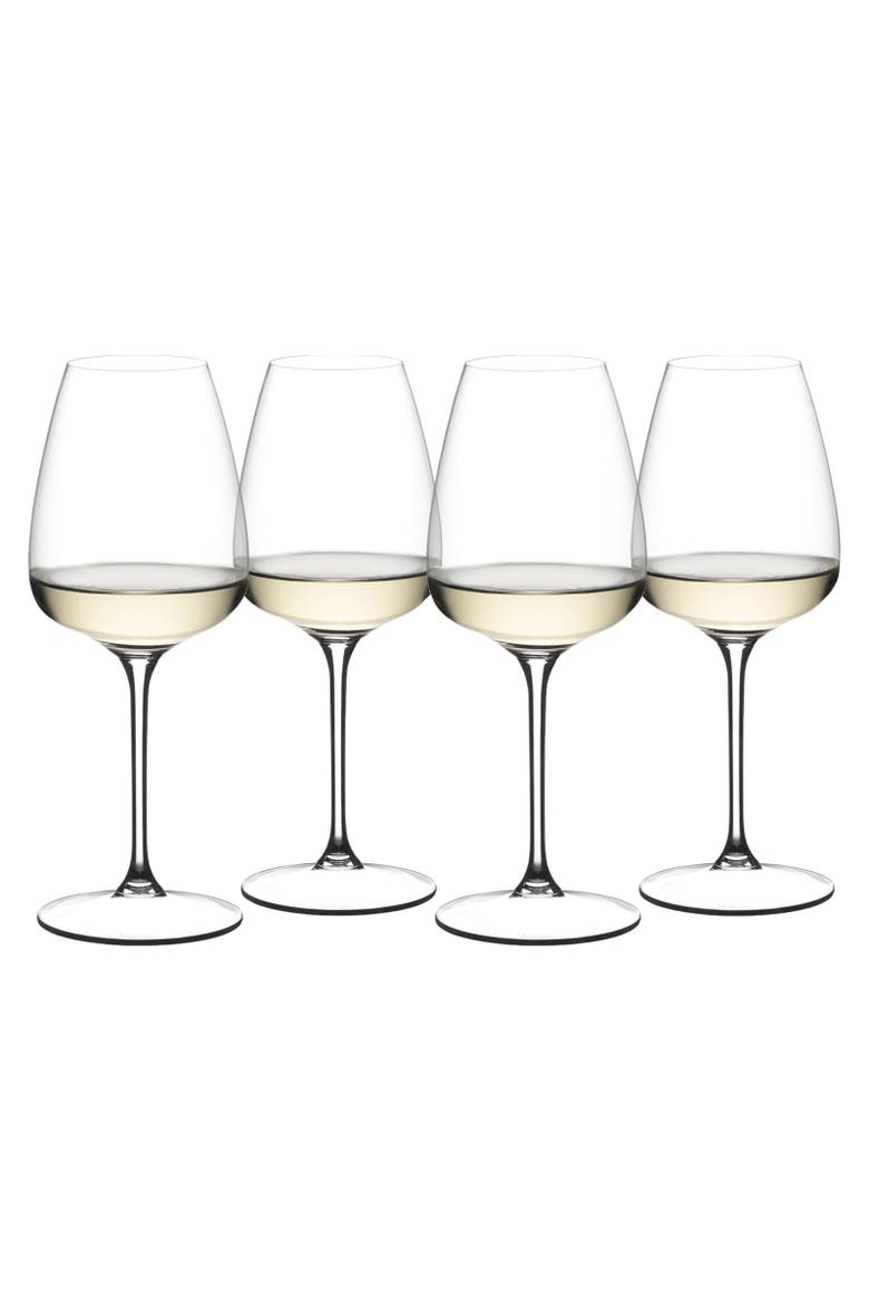 Grape@ White Wine/Rose/Champagne Wine Glass, Buy 3 Get 4, Main, color, Clear
