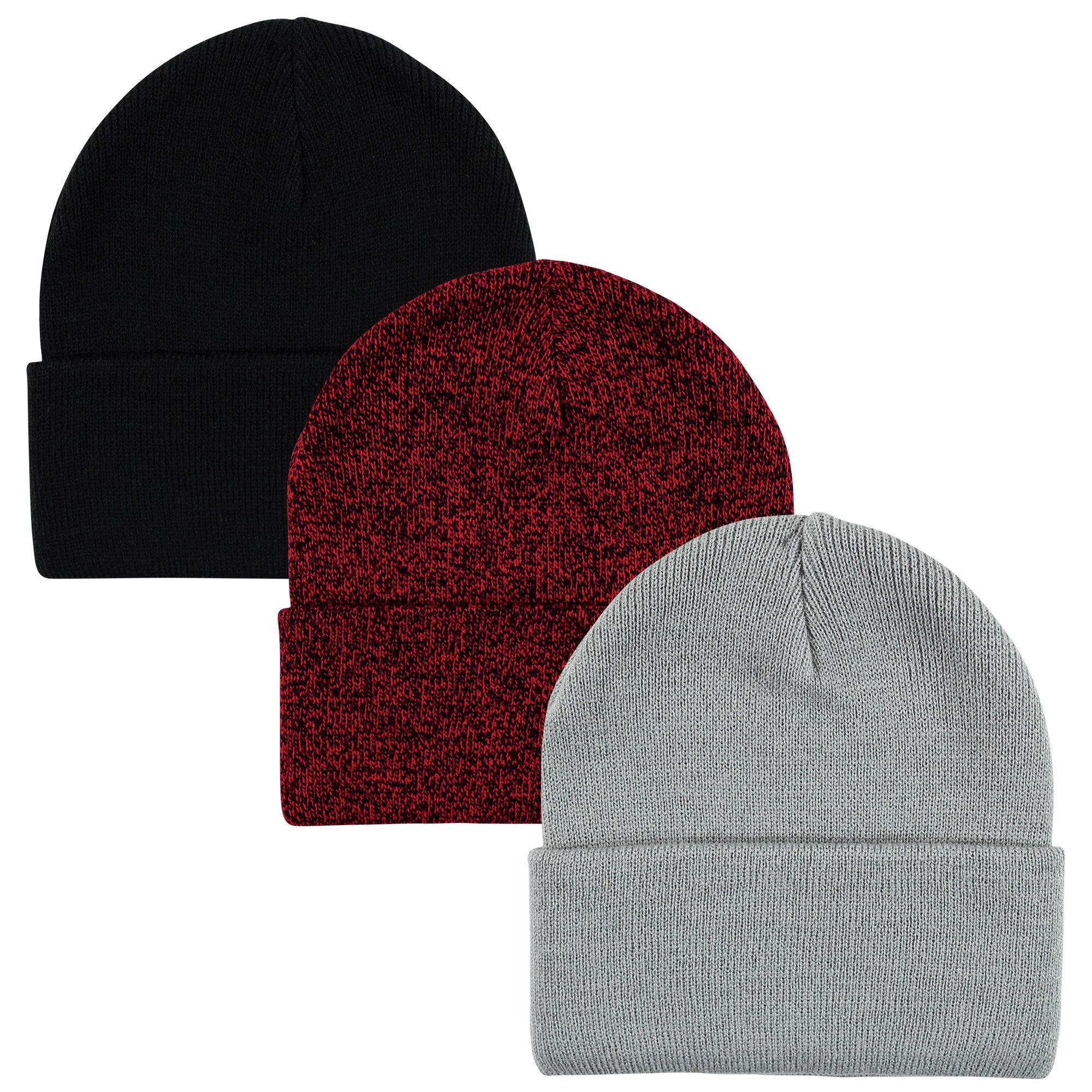 Heather Red Black