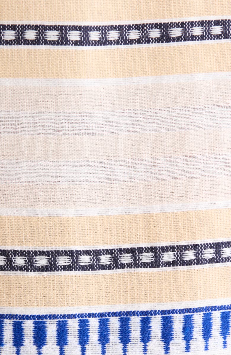 lemlem Belkis Cotton Blend Cover-Up Caftan, Alternate, color, Iniku Shell