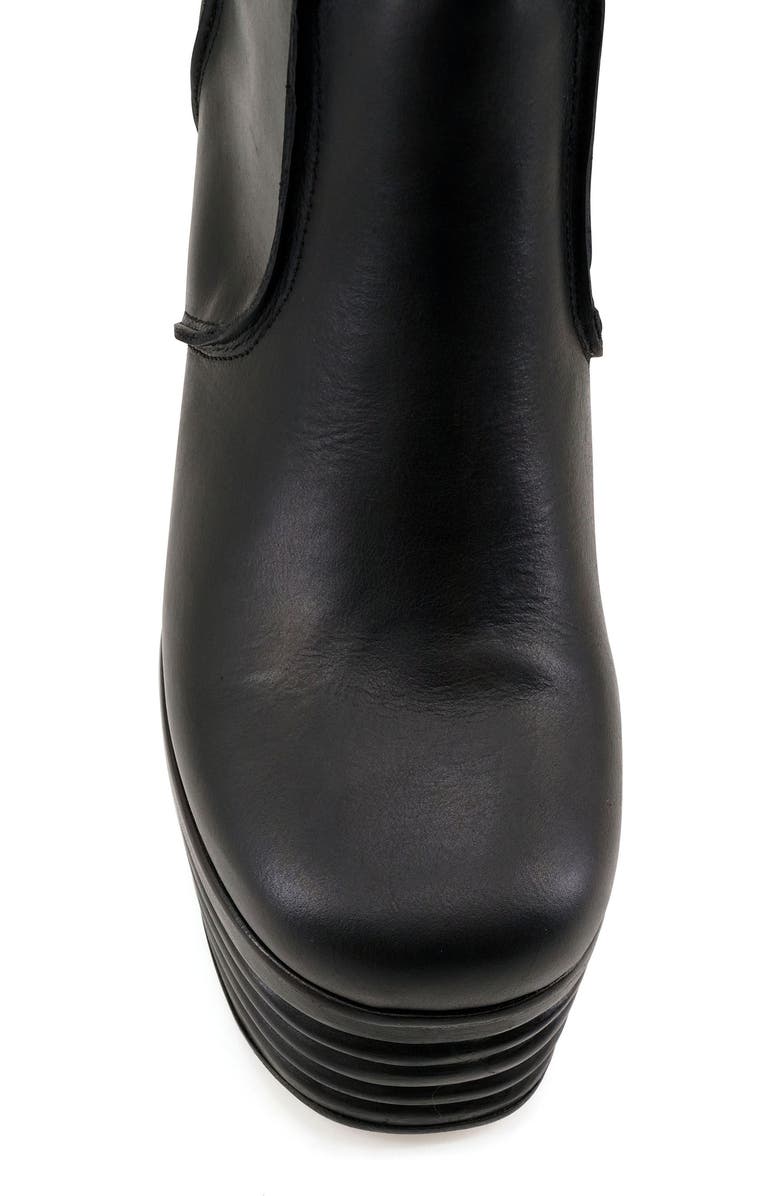 ZIGI Argelia Waterproof Platform Bootie, Alternate, color, Black