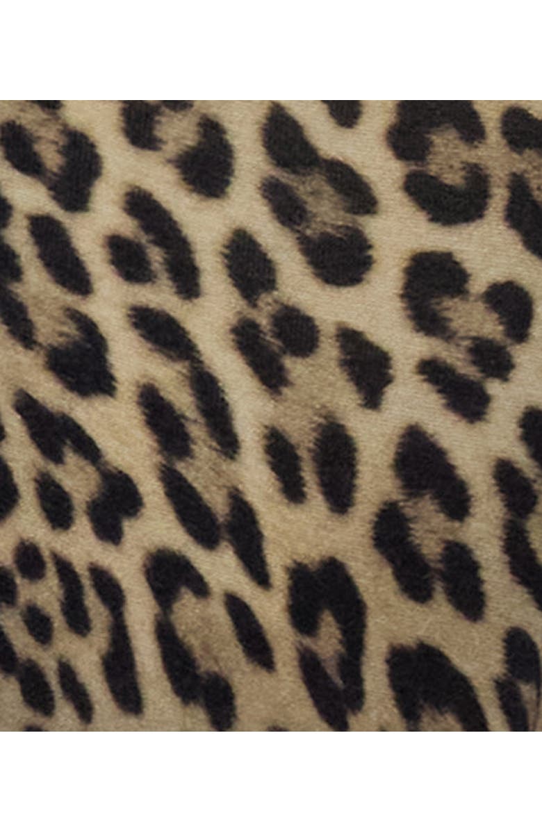 Lords of Harlech Leopard Womens Wool Wide-leg Pant, Alternate, color, Leopard Brown