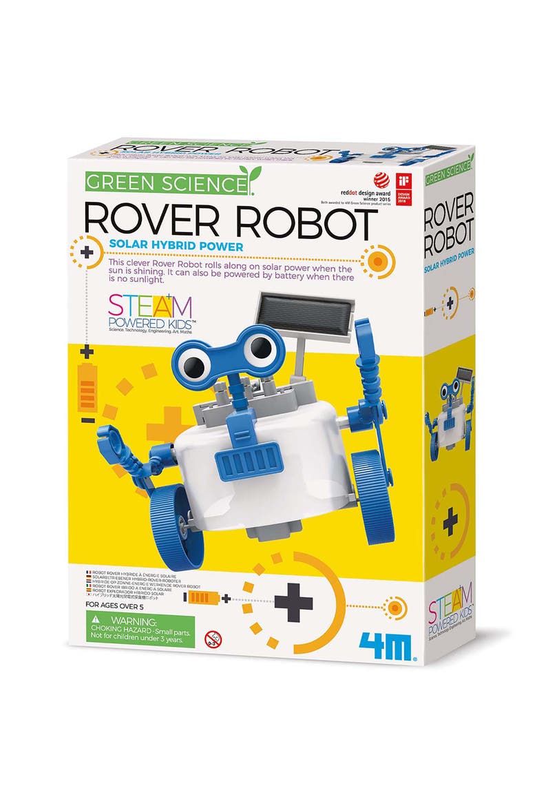 Green Science Rover Robot Diy Robotics Kit, Main, color, Multicolored