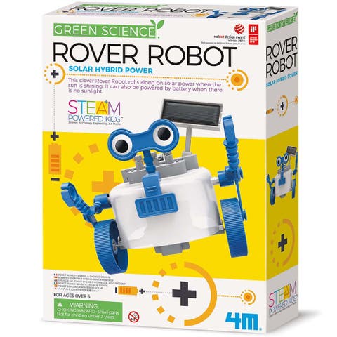 Green Science Rover Robot Diy Robotics Kit