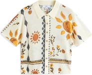 NEXT Retro Print Knit Shirt