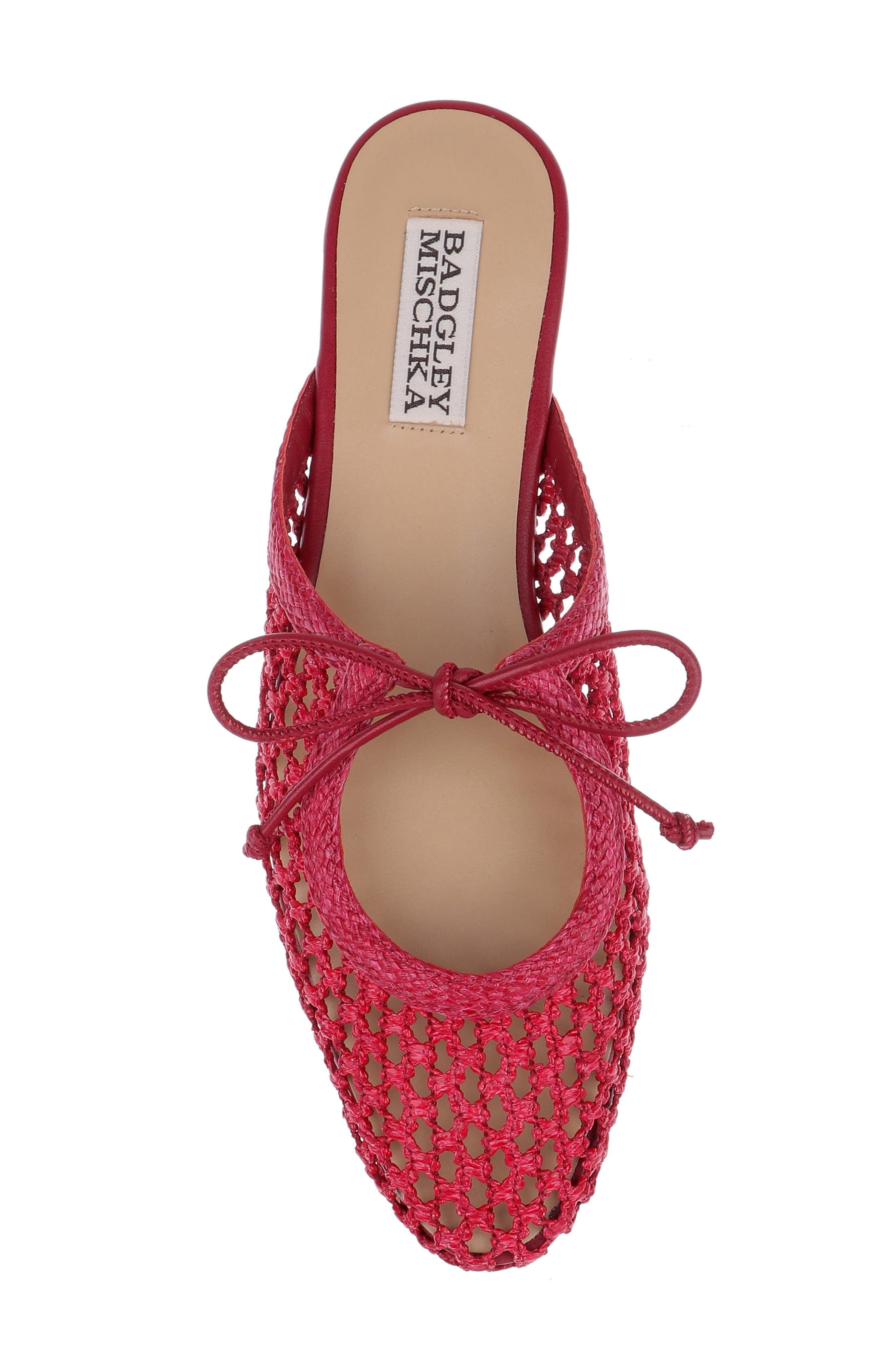 Xailee Woven Mule, Alternate, color, DARK CHERRY
