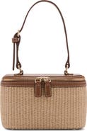 MANGO Raffia Toiletry Bag