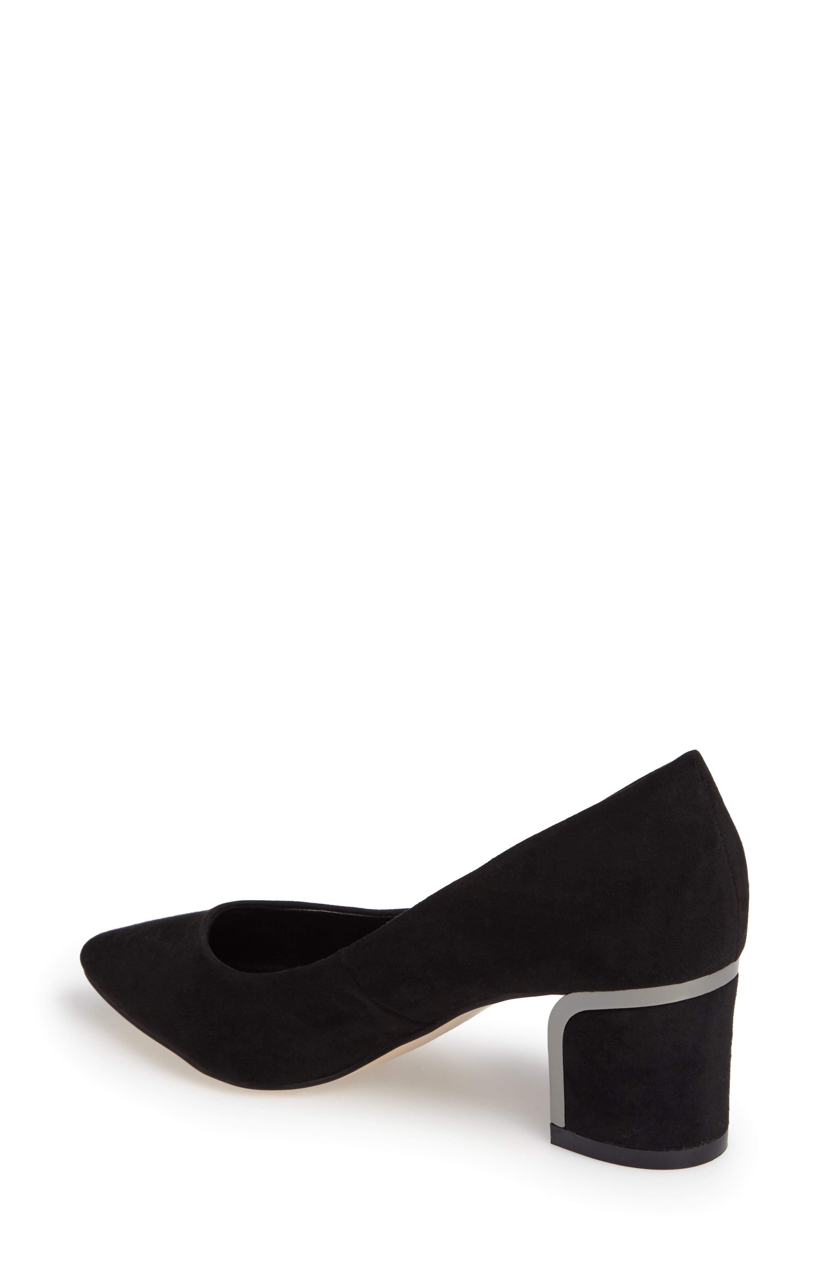 Athena Alexander Zabel Embellished Block Heel Pump, Alternate, color, 