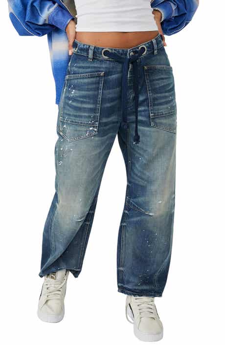 We The Free Moxie Mid Rise Barrel Jeans
