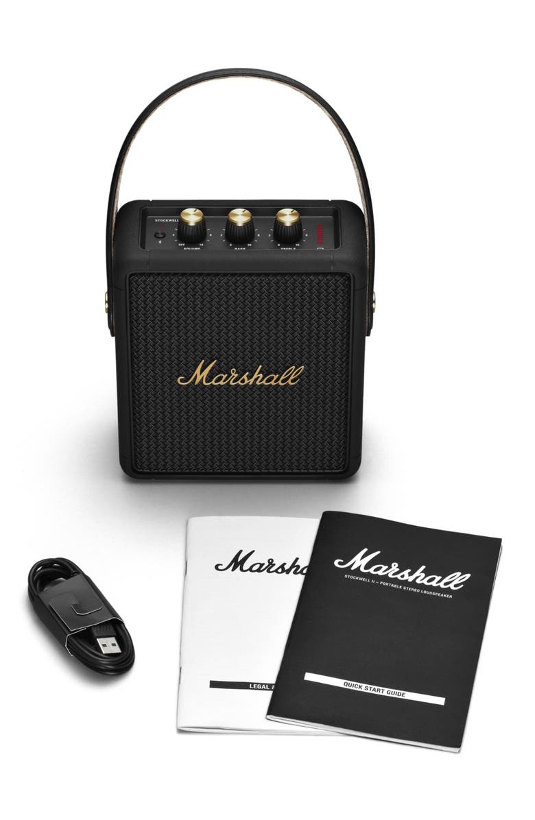 Marshall Stockwell II Portable Bluetooth<sup>®</sup> Speaker, Alternate, color,