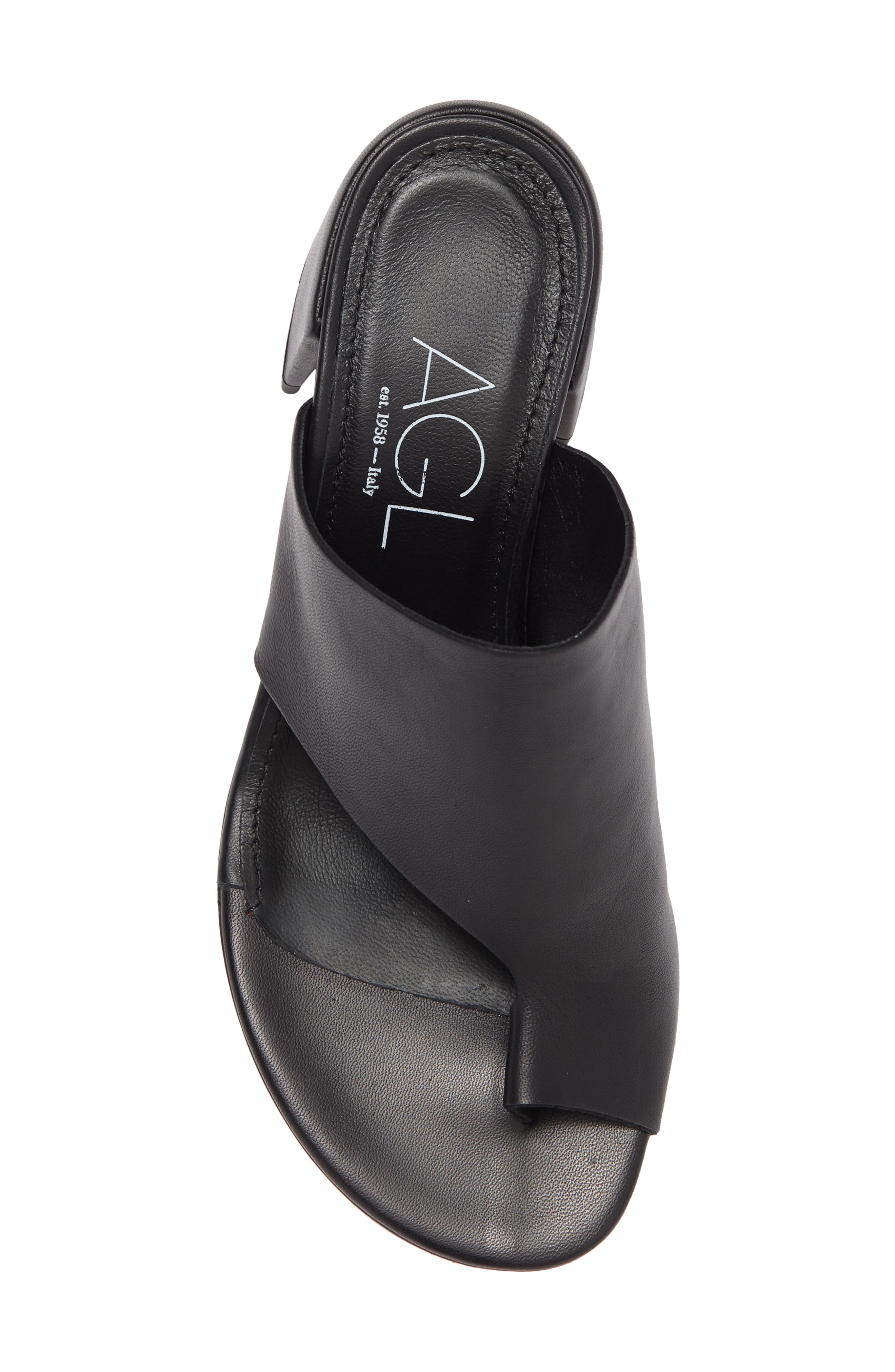 AGL Moon Toe Loop Sandal, Alternate, color, 