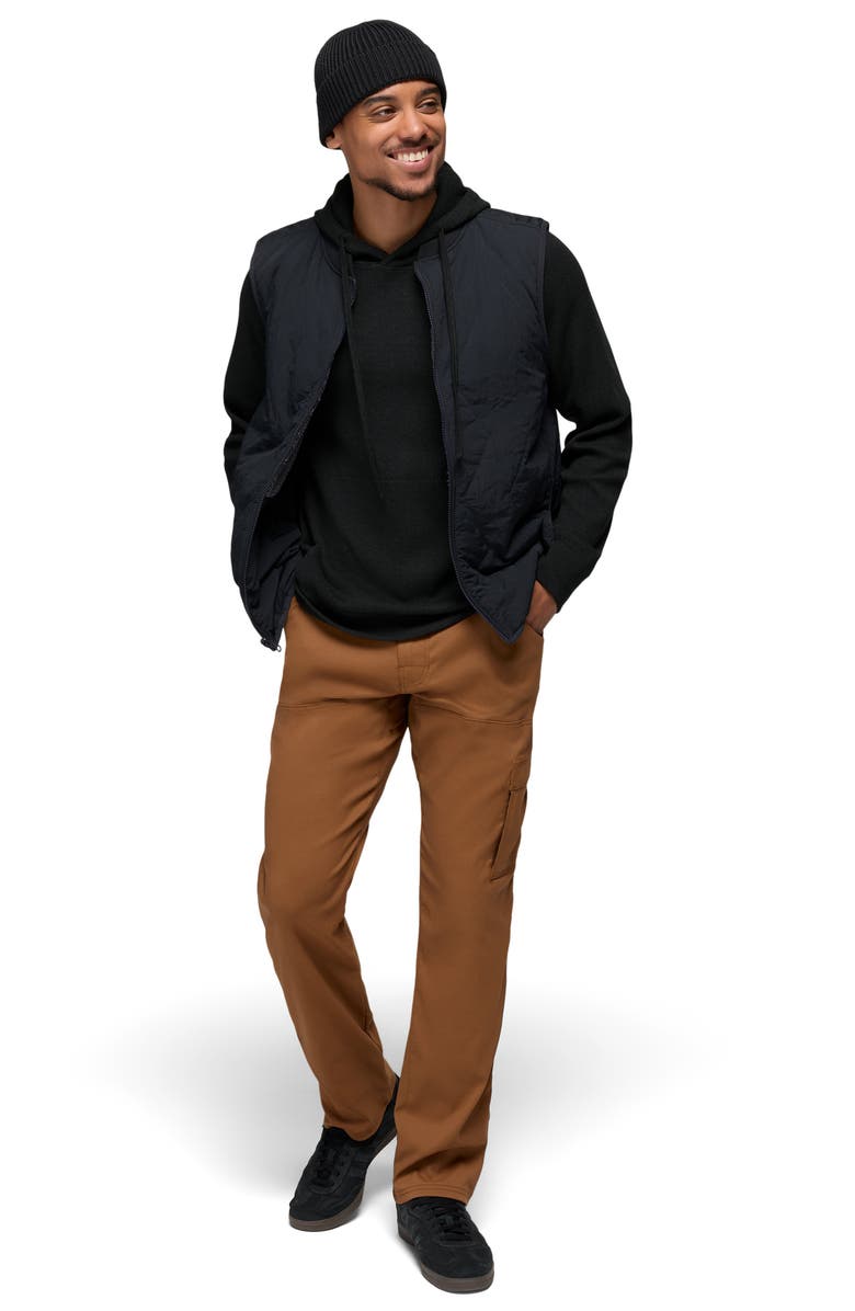 prAna Touchstone Hoodie, Alternate, color, Black Heather