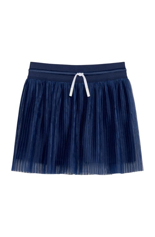 Courtside Kids Girls Pleated Skort In Blue