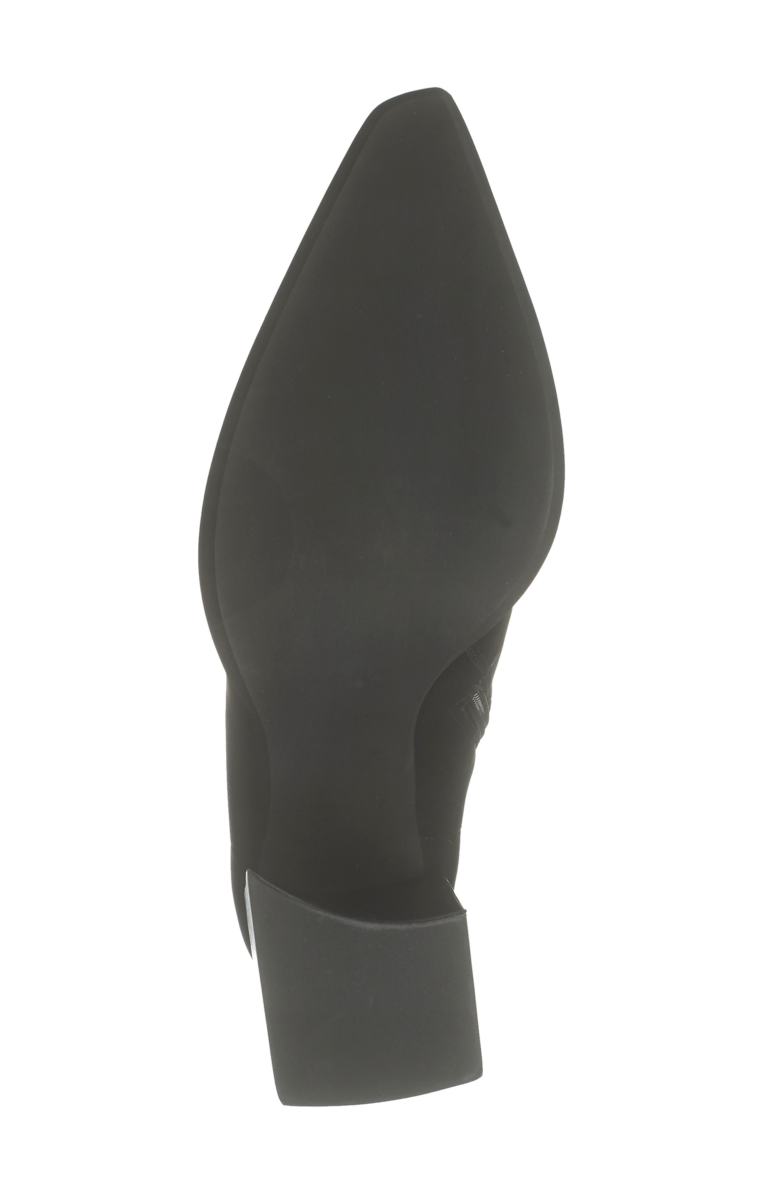 Happy Hour Pointed Toe Patent Boot, Alternate, color, BLACK NEOPRENE