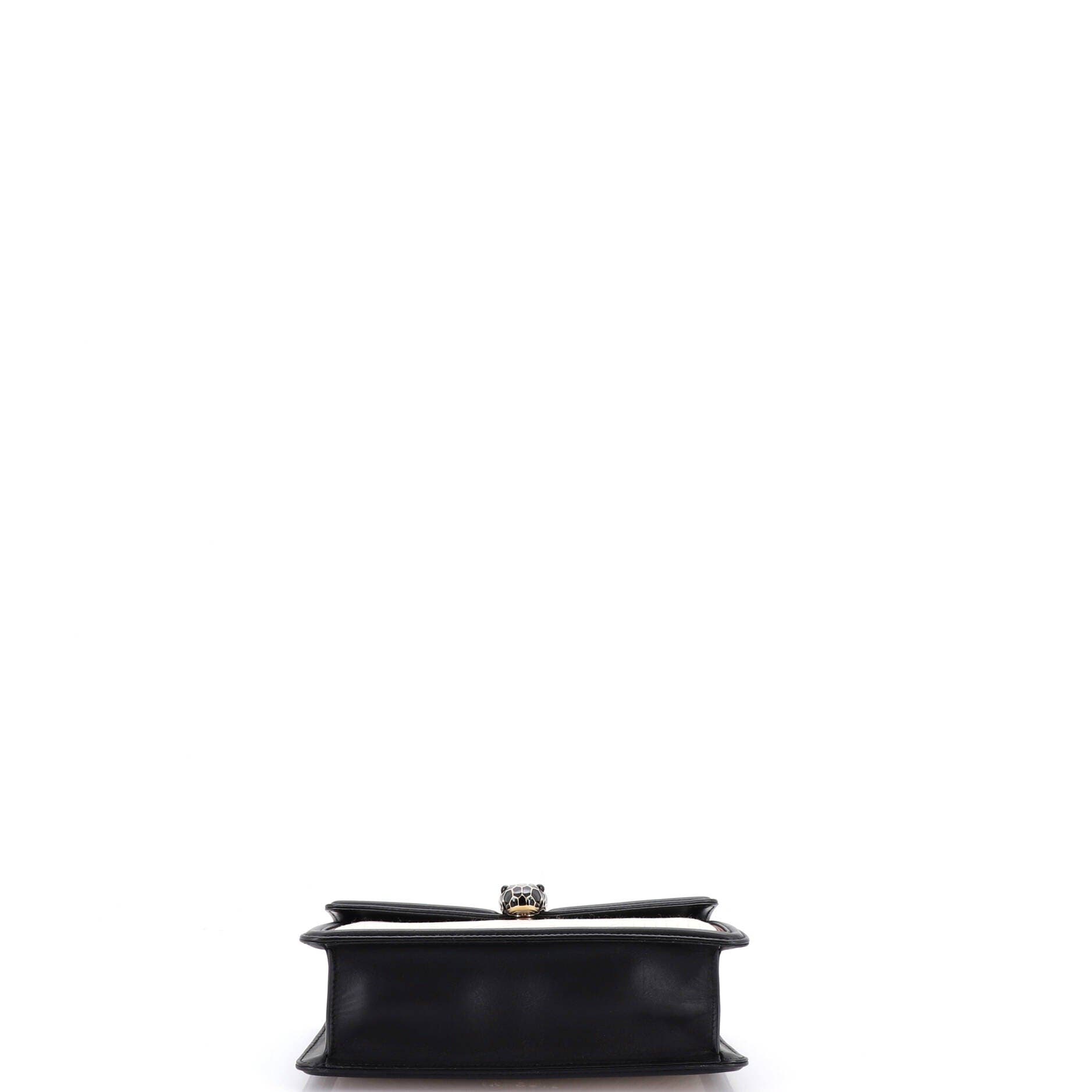 Serpenti Forever Shoulder Bag Quilted Leather Small, Alternate, color, None