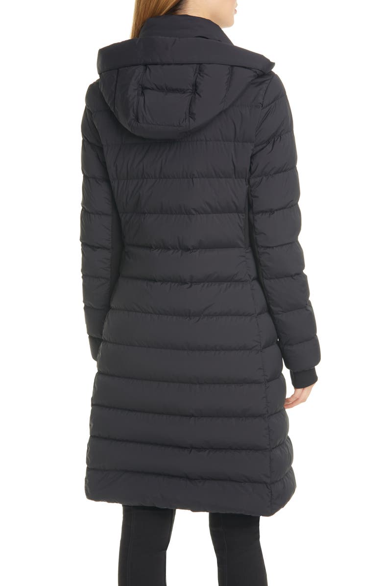 Burberry Newbridge Hooded Down Puffer Coat, Alternate, color, 