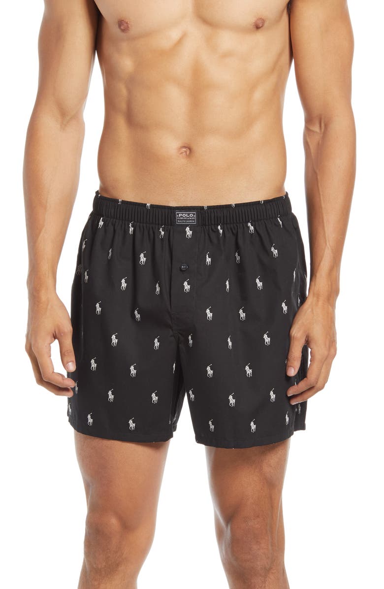 Polo Ralph Lauren Woven Cotton Boxers, Main, color,
