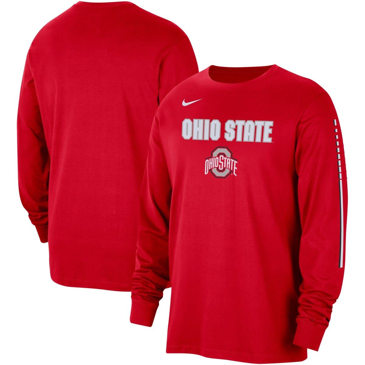 ohio state nike long sleeve shirt