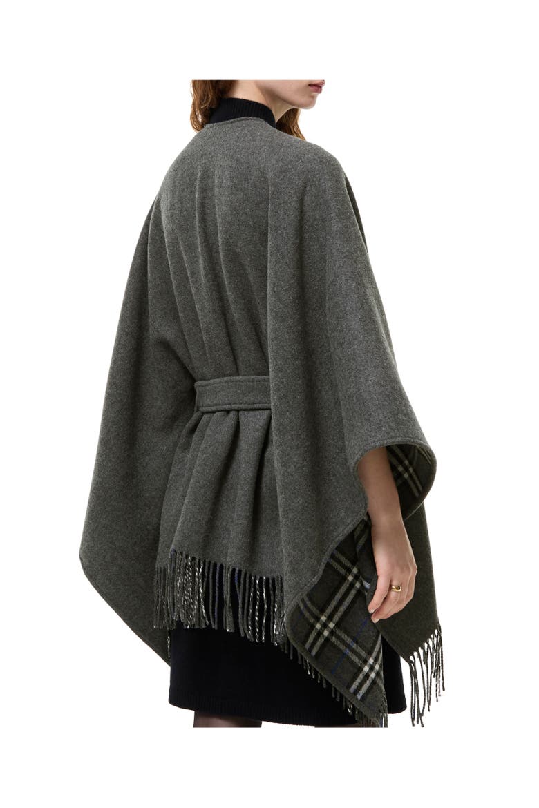 Wool Tay Cape, Alternate, color, Marlborough grey