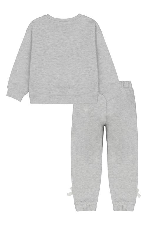 Joe's Jeans Bow Pullover & Joggers In Gray