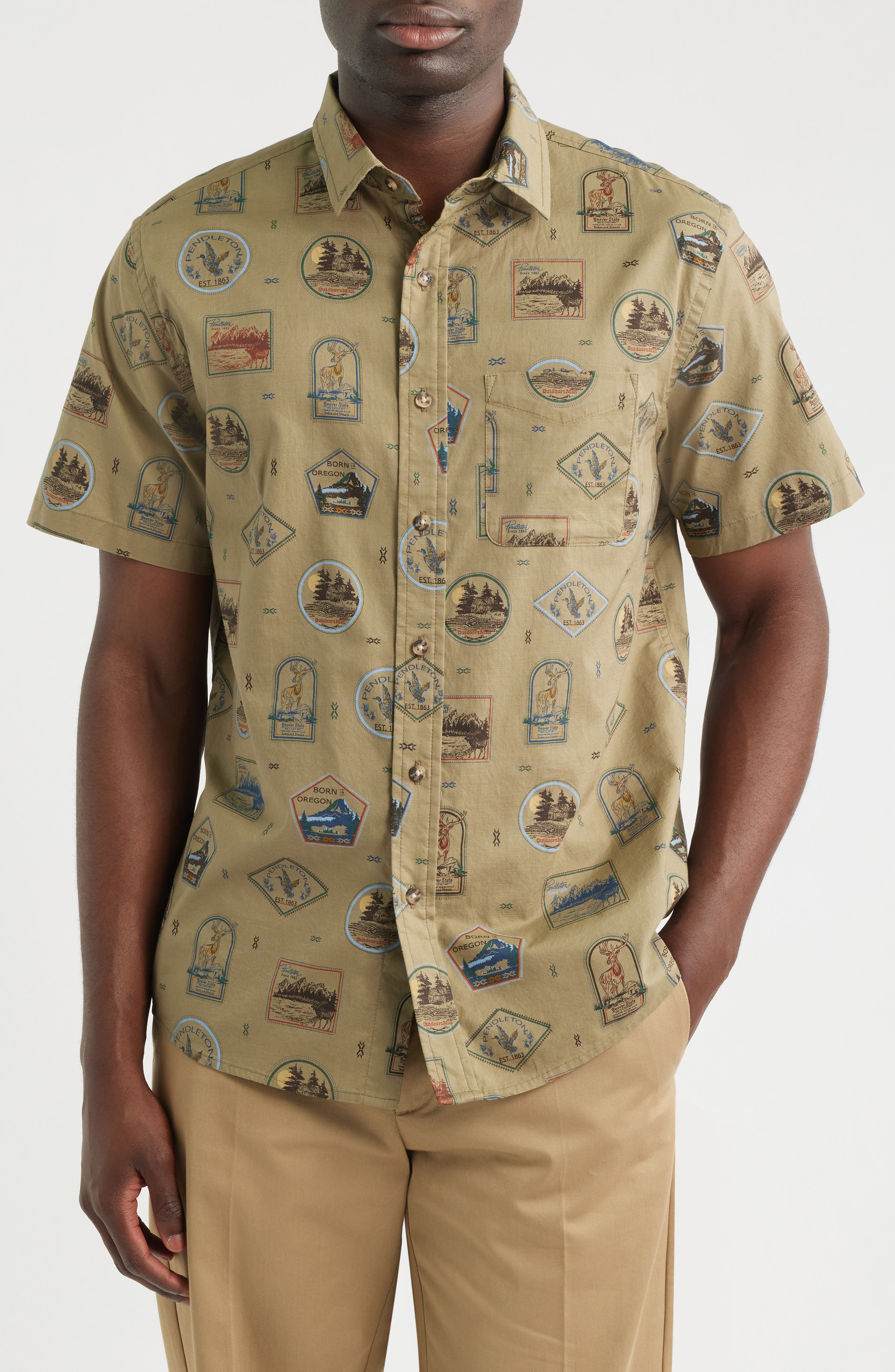 selected ICON PATCH OLIVE