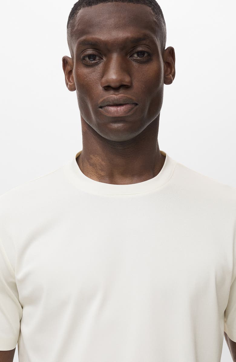 MANGO CoolMax<sup>®</sup> Slim Fit T-Shirt, Alternate, color, White