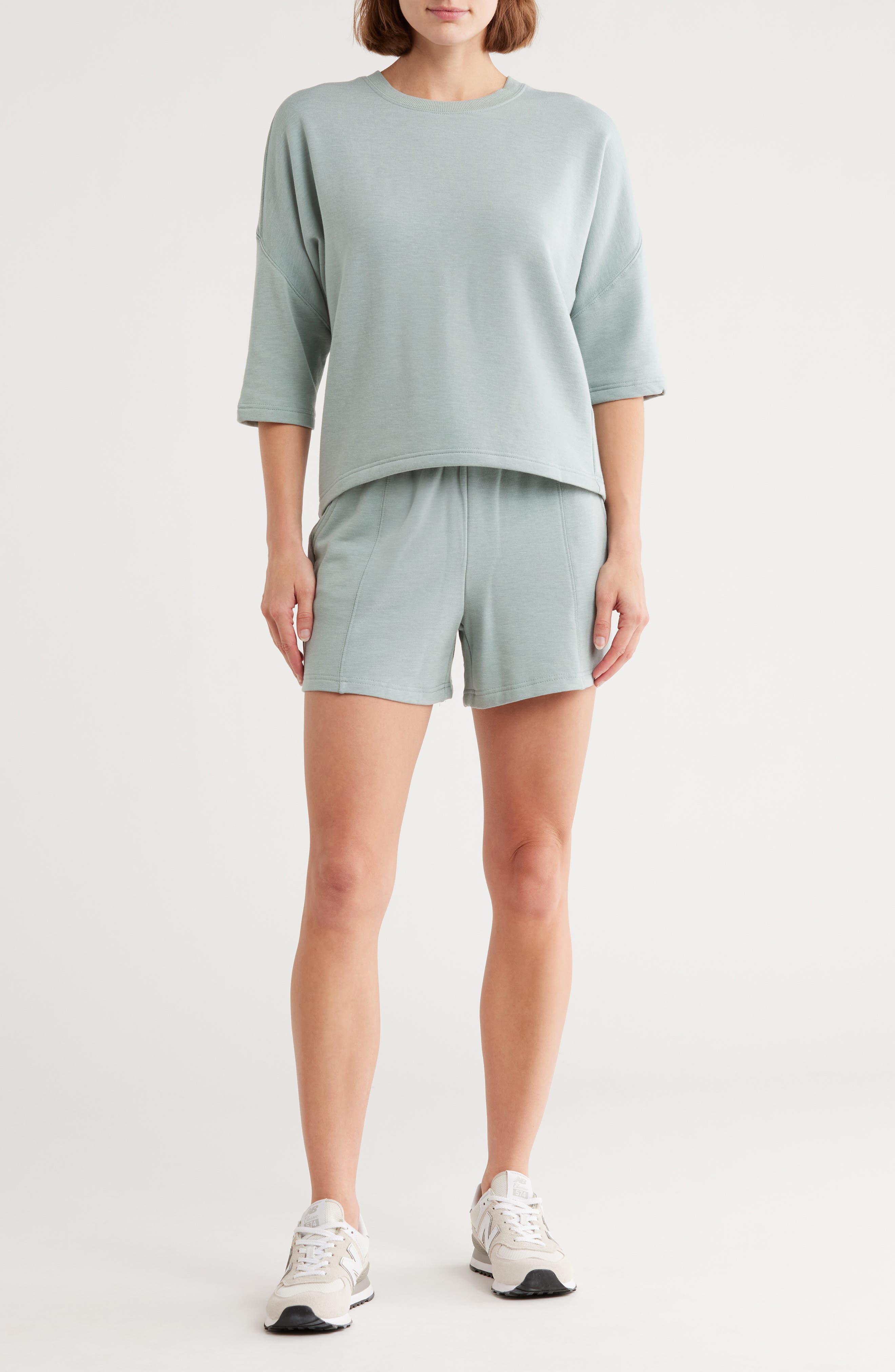 RBX Fleece Sweatshirt & Shorts Set