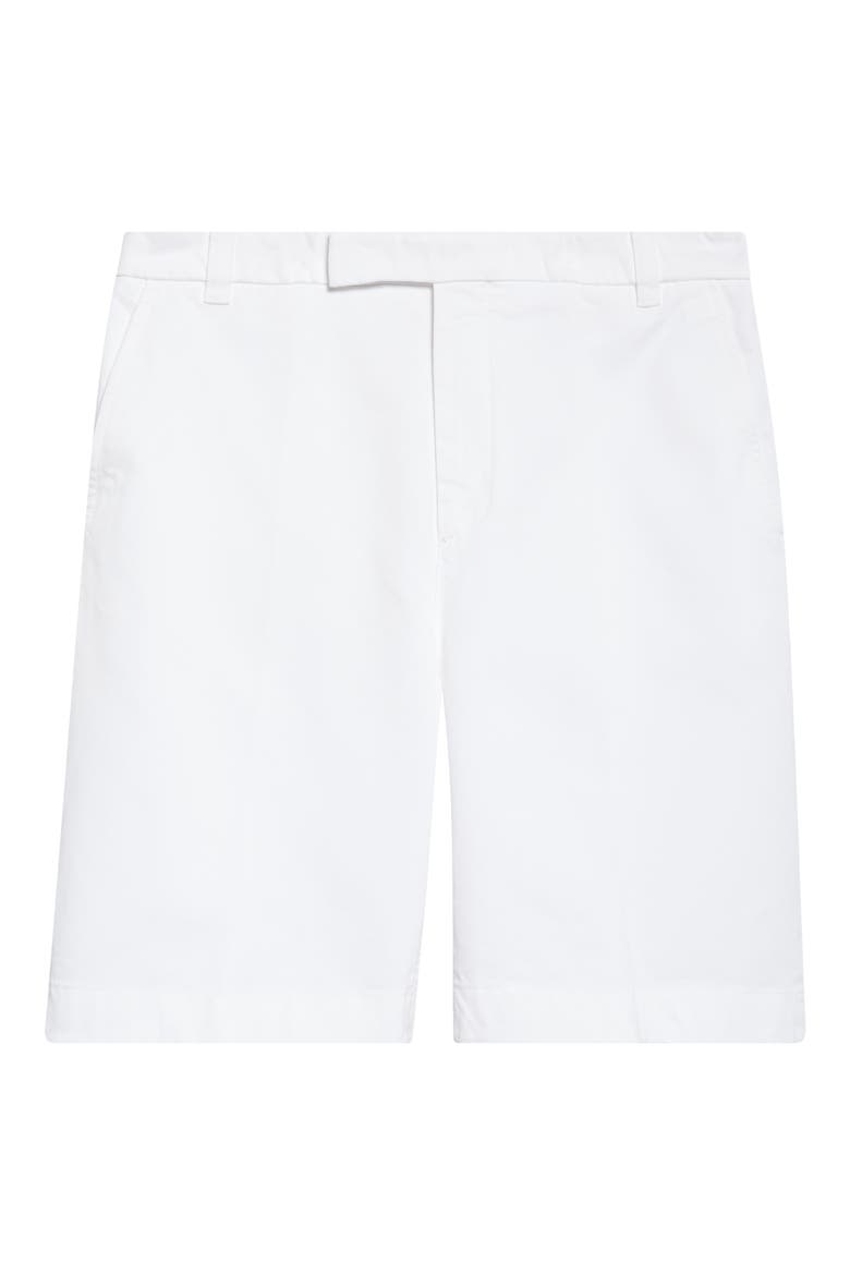 Typewriter Cloth Utility Chino Shorts, Alternate, color, WHITE