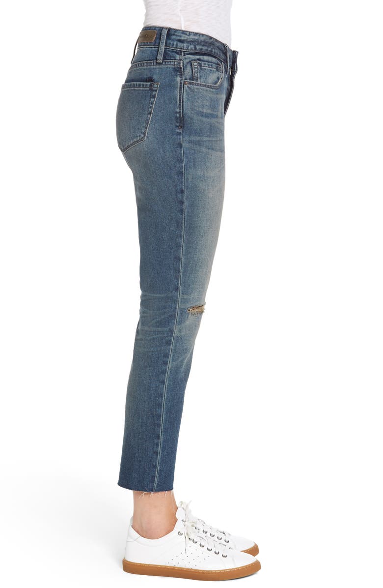 Treasure & Bond High Waist Skinny Crop Jeans, Alternate, color, 