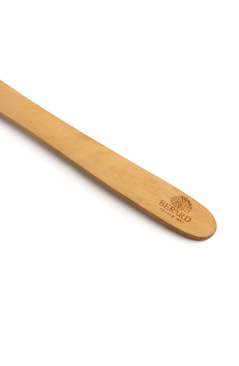 Berard Contour Olive Wood Straight Beveled Spatula, 12-Inch, Alternate, color, Brown