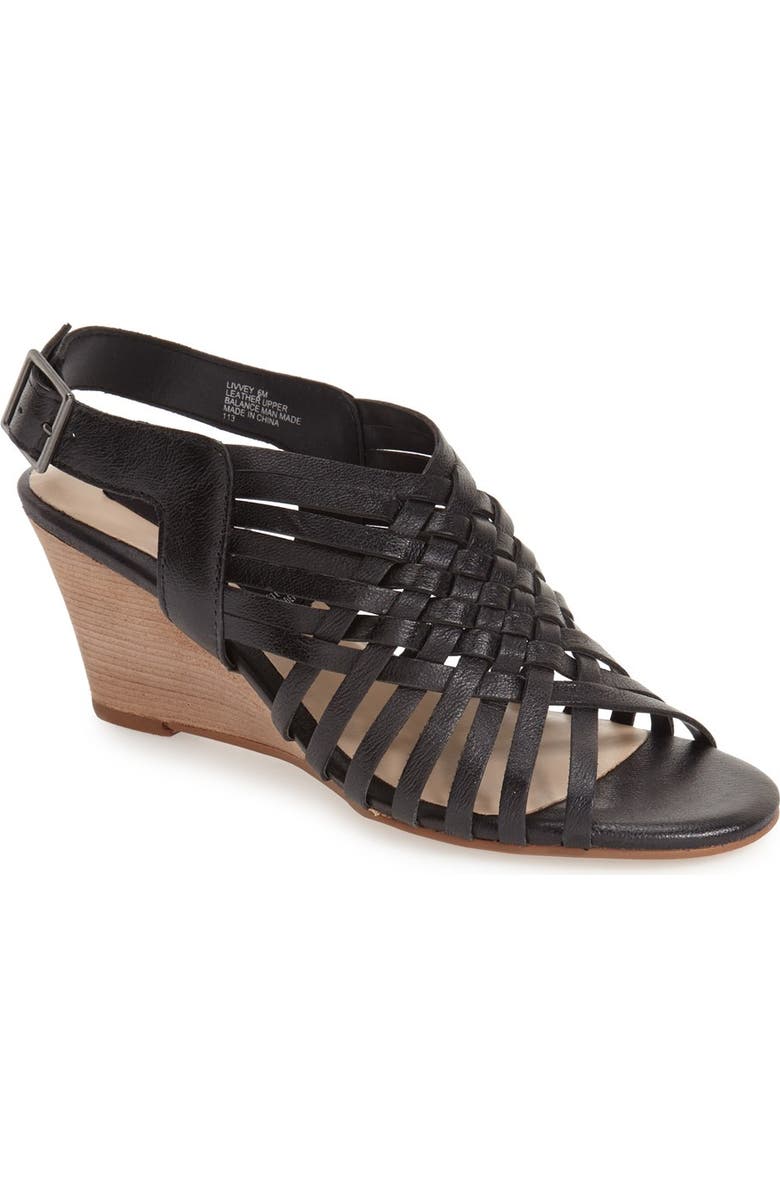 Steven New York Steven by Steve Madden 'Livvey' Wedge Sandal, Main, color,