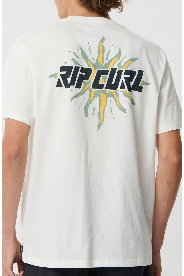 Disorder Burst Cotton Graphic T-Shirt, Alternate, color, BONE
