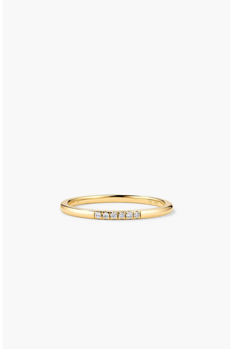 Diamonds Line Ring, Main, color, 10k Yellow Gold