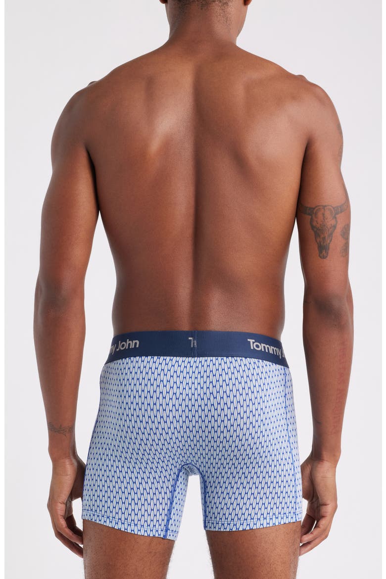 Second Skin 4-Inch Boxer Briefs, Alternate, color, SURF THE WEB SURF BOARDS