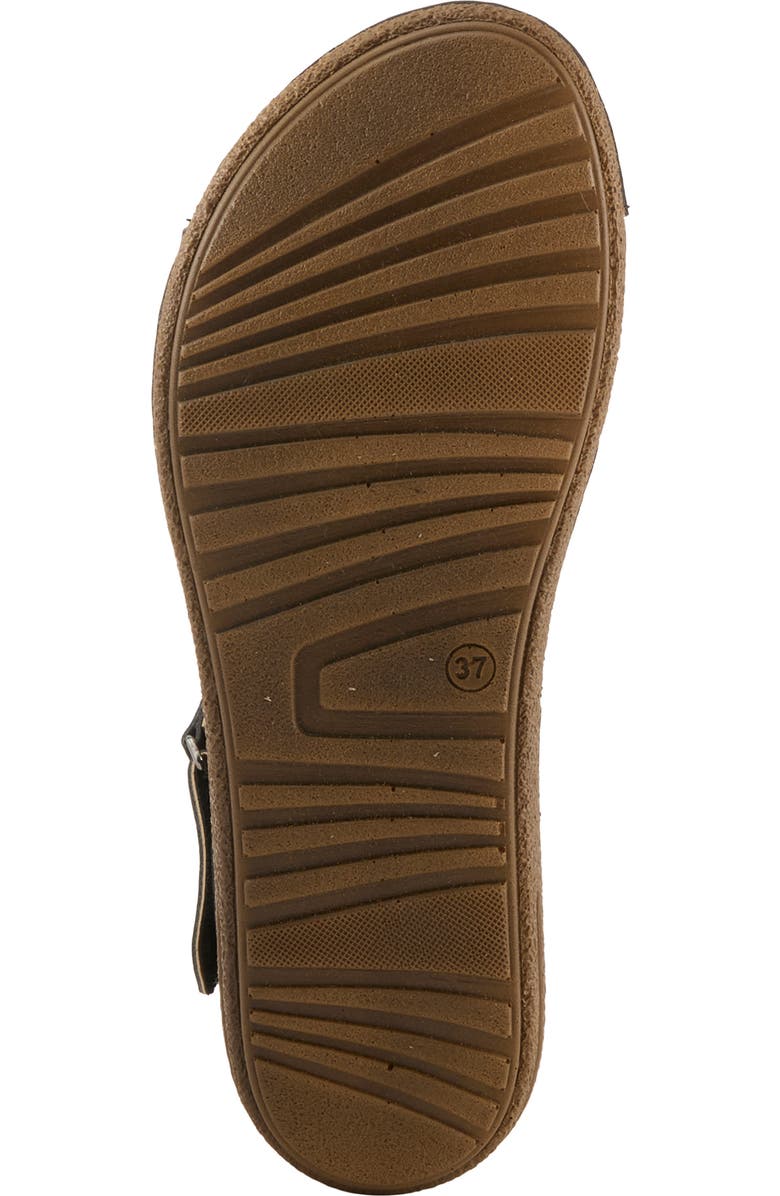 Flexus by Spring Step Perforated Wedge Sandal, Alternate, color,