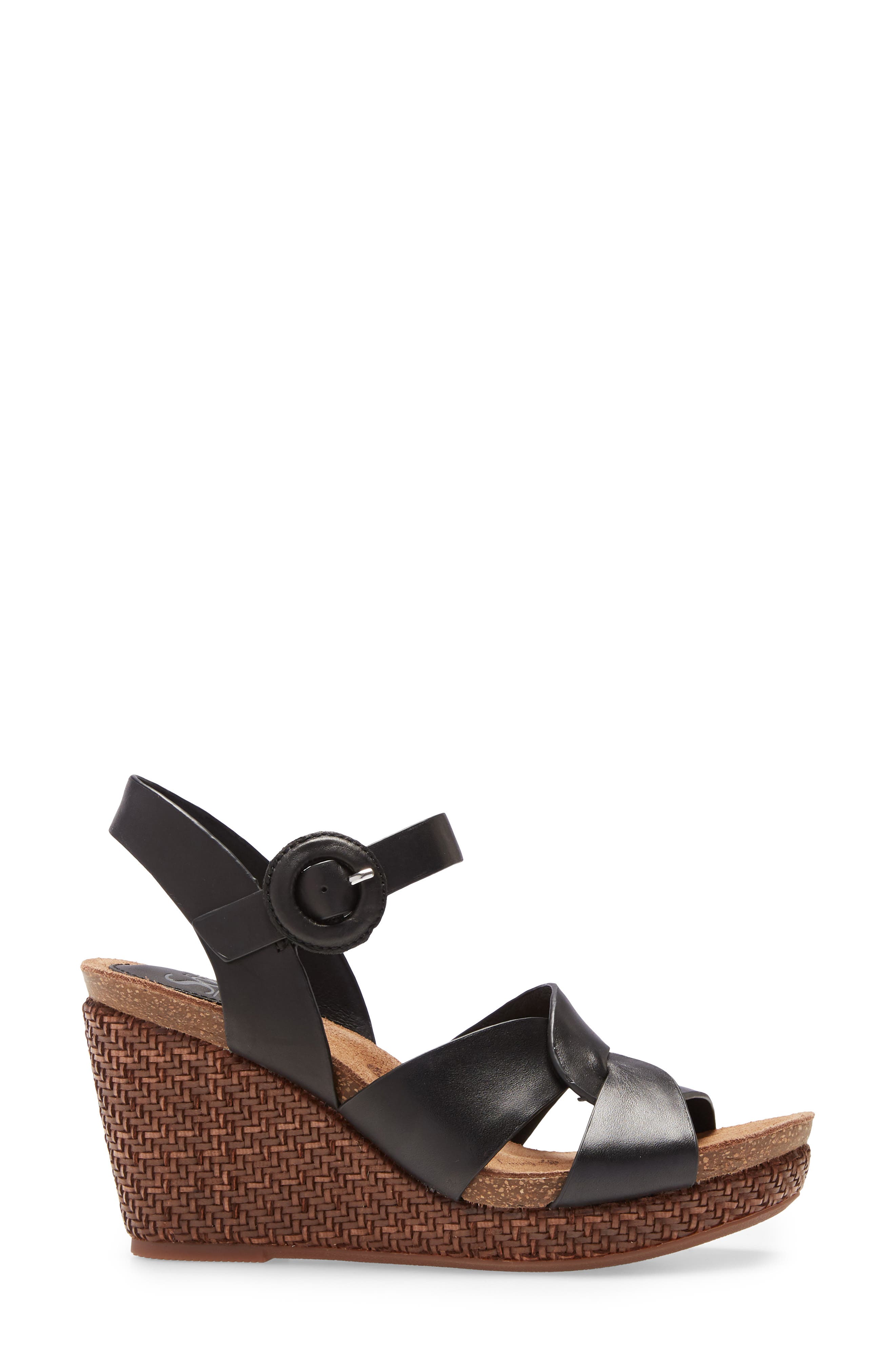 Söfft Casidy Wedge Sandal, Alternate, color, 