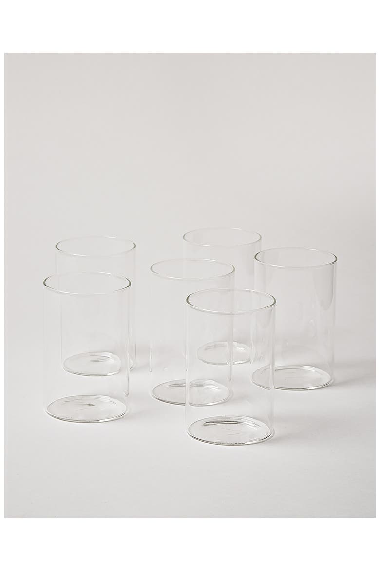 Nordstrom Silo Set of 6 Juice Glasses, Main, color, CLEAR
