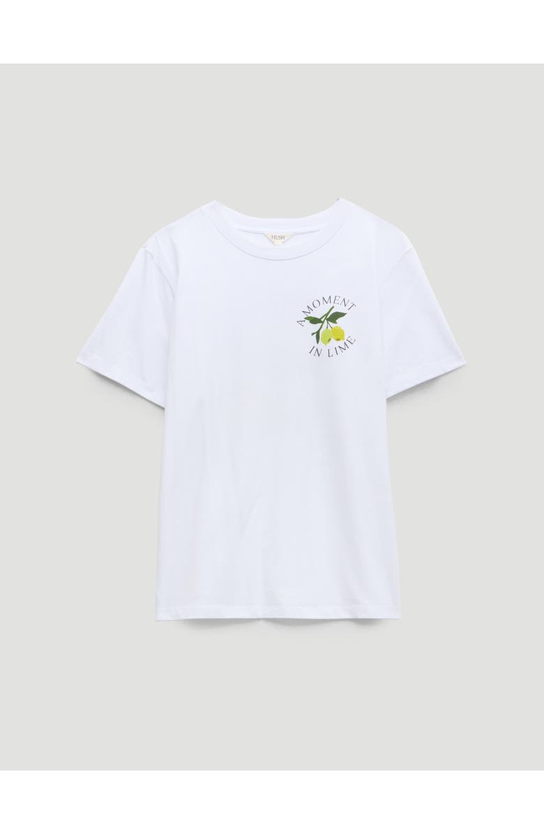 Hush 100% Cotton Short Sleeve T-shirt, Alternate, color, White