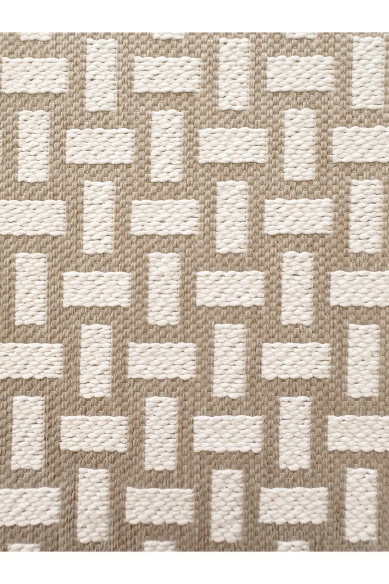 Ocean Lattice Pillow, Alternate, color, Rustic Beige
