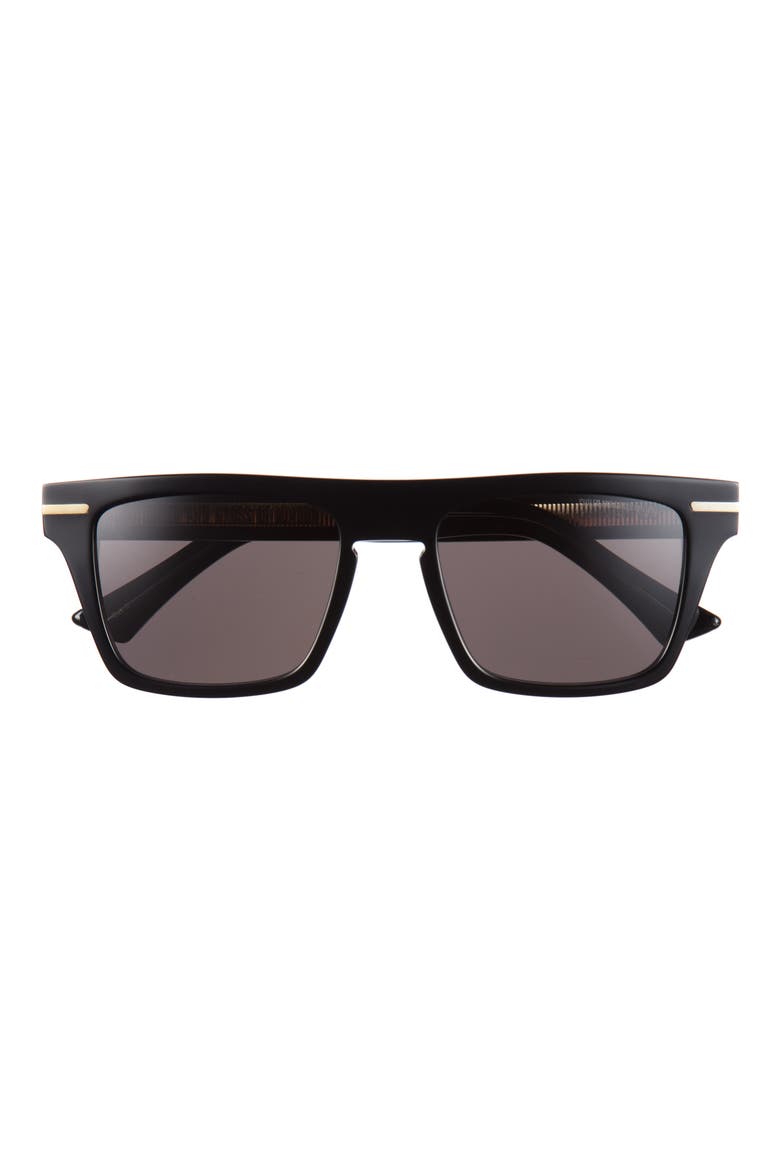 1357 Rectangle Sunglasses, Main, color, BLACK TAXI