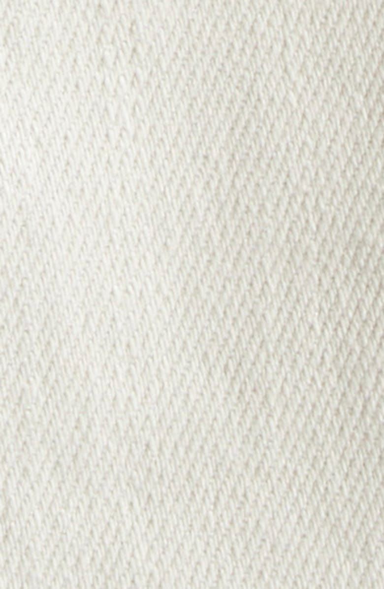 Cinq à Sept Evie Mixed Media Hooded Moto Jacket, Alternate, color, 