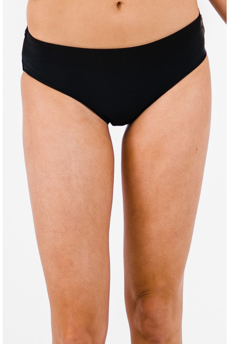 Full Coverage Bikini Bottom, Main, color, Black