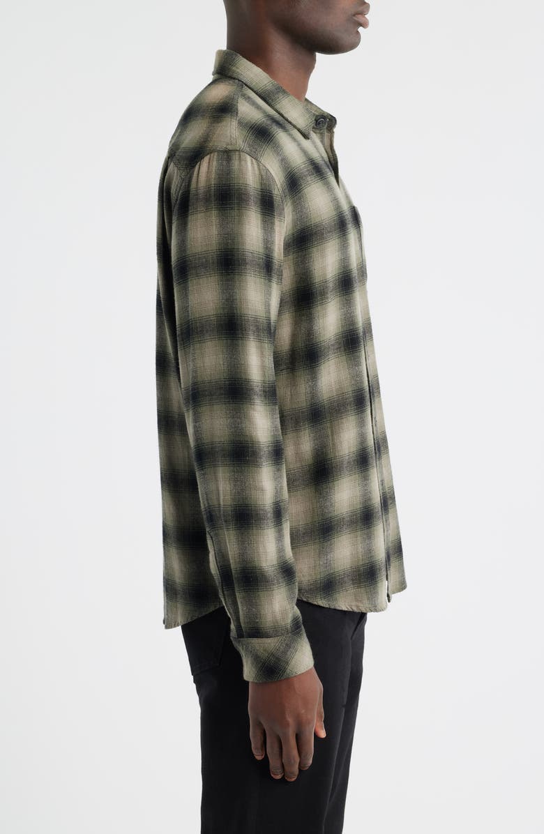 Rails Lennox Plaid Button-Up Shirt, Alternate, color, Lichen Onyx