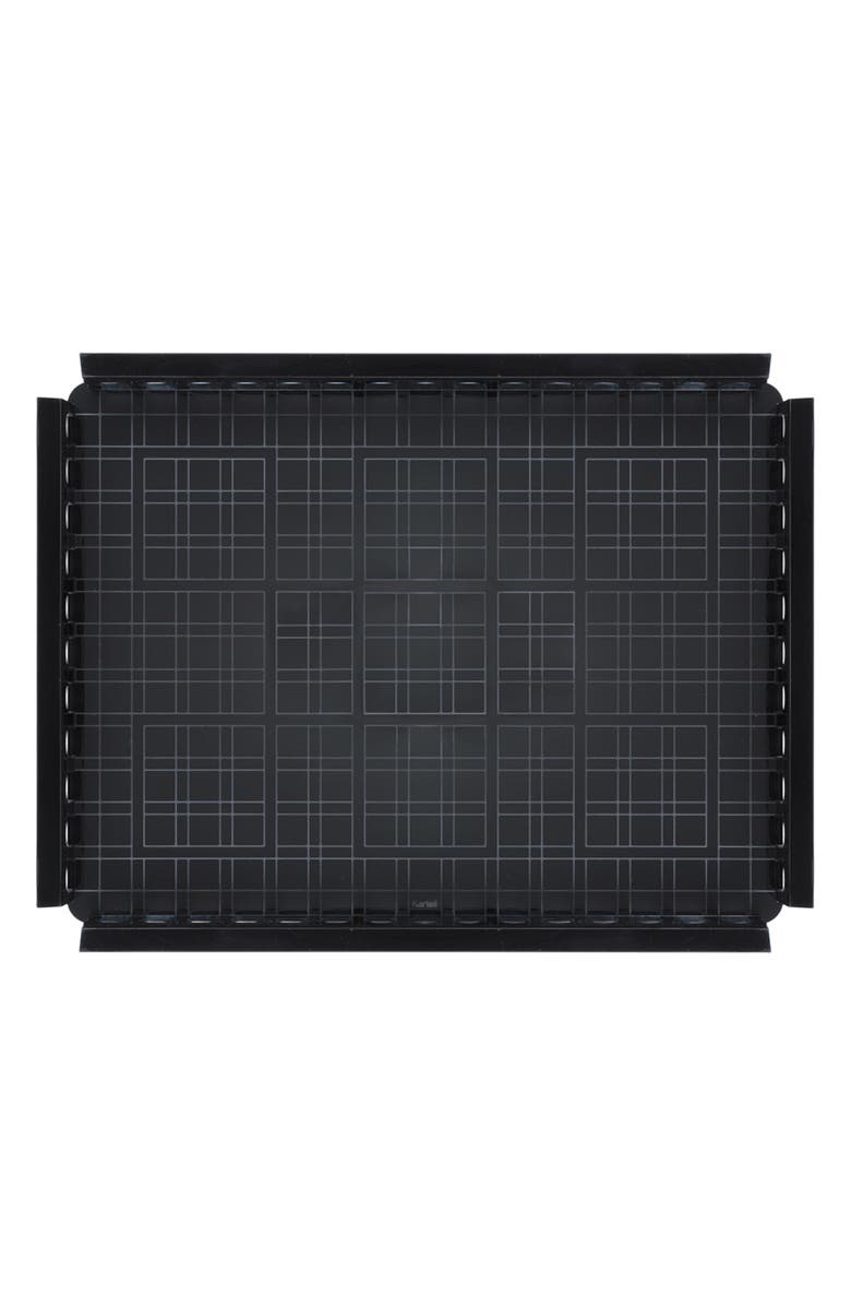 Kartell Piazza Serving Tray, Alternate, color, Black