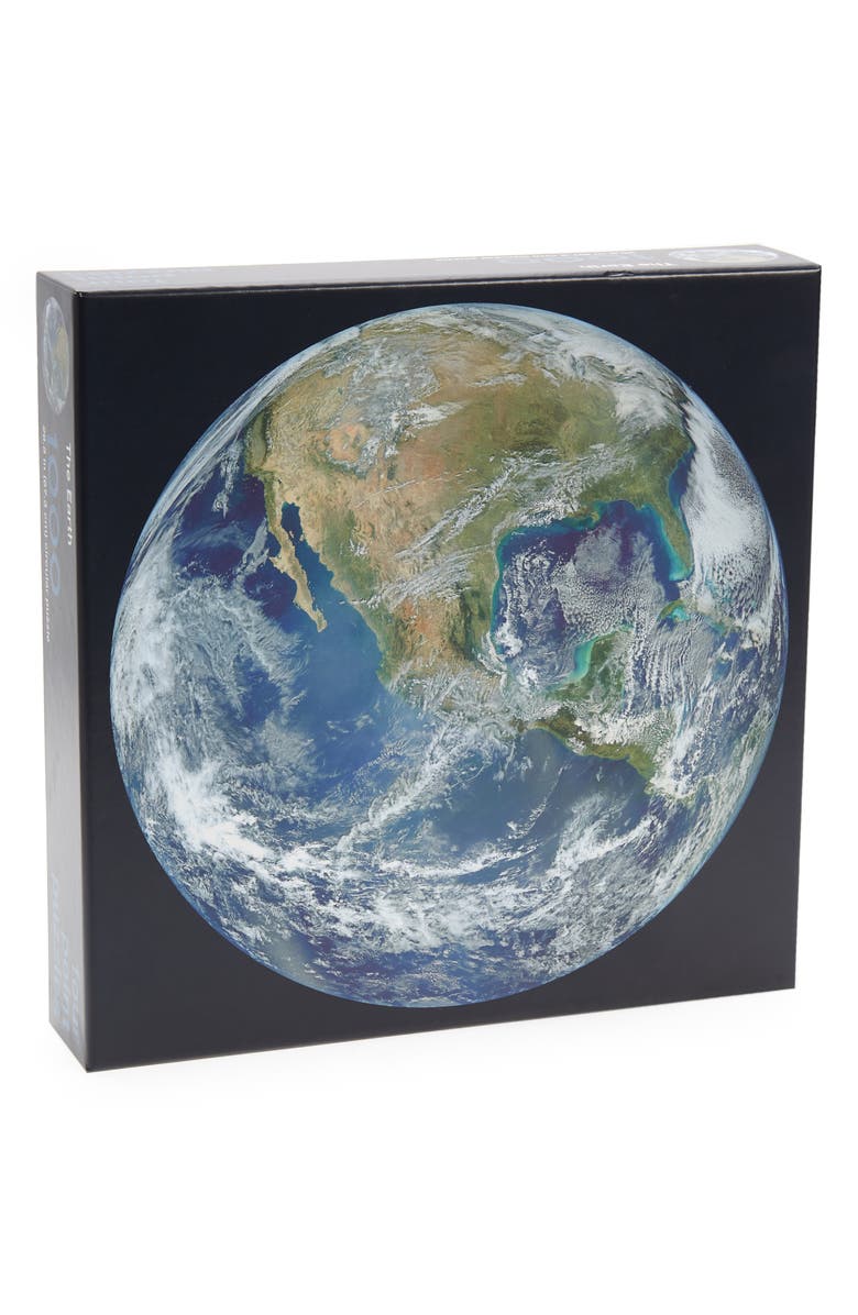 MoMA Design Store The Earth 1,000-Piece Jigsaw Puzzle, Main, color, 