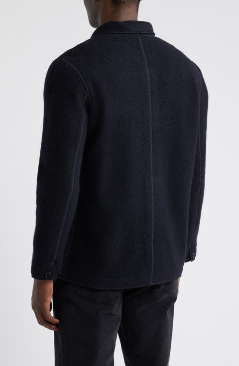Boiled Wool Chore Jacket