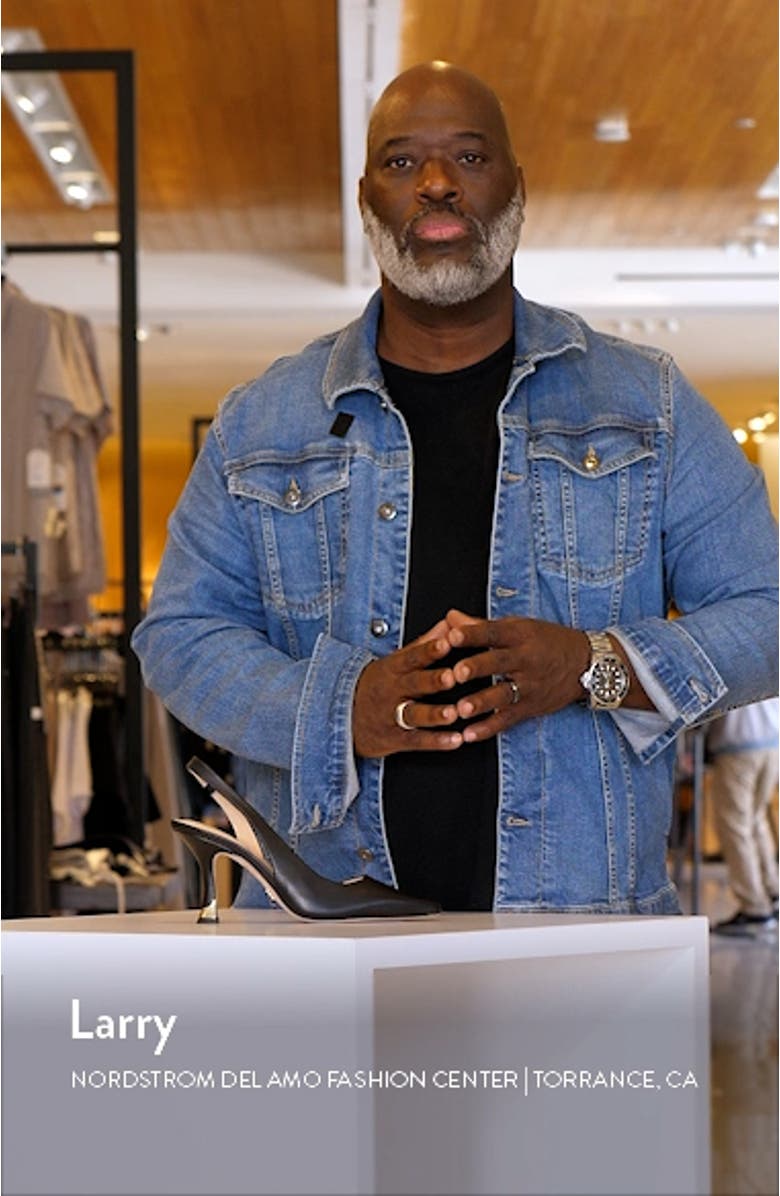 Ari Slingback Pointed Toe Pump, sales video thumbnail